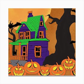 Hunted House. 1 Canvas Print