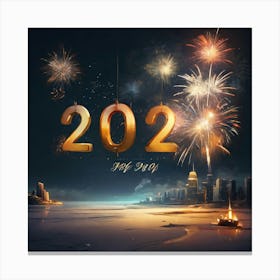 New Year 2024 1 Canvas Print