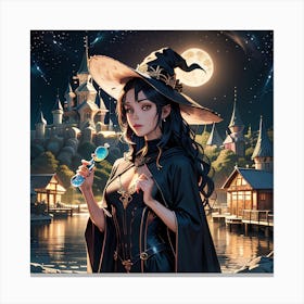 Witches 2 Canvas Print