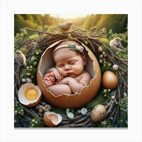 Sweet baby Canvas Print