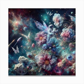 Flowers Of The Universe Canvas Print