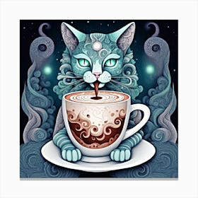 CatfeineD Canvas Print