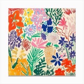 Flowers Painting Matisse Style 7 Canvas Print