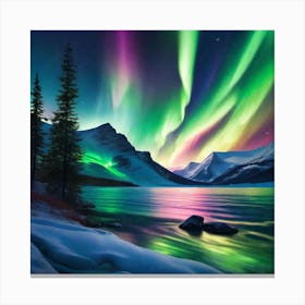 Aurora Borealis 50 Canvas Print