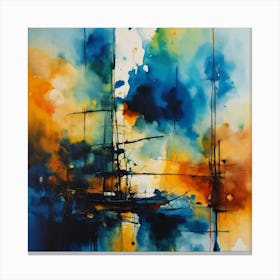 Sailboat Canvas Print