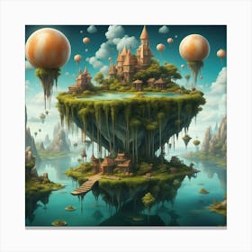 Fantasy Island 5 Canvas Print