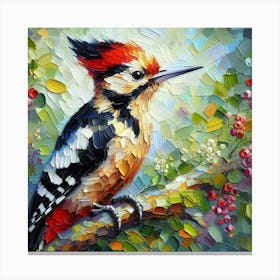 Woodpecker 6 Canvas Print