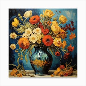 Vase of Flowers 1 Canvas Print