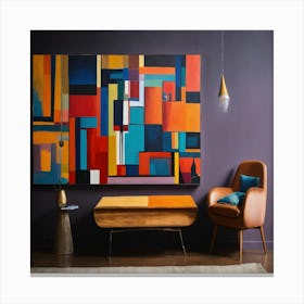 Abstract Painting 5 Canvas Print