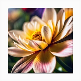 Dahlia Flower 2 Canvas Print