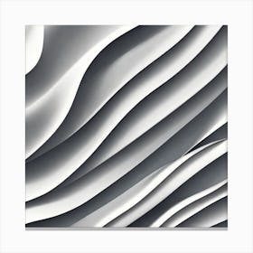 Abstract Wave Pattern 2 Canvas Print