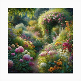 Garden Path 5 Canvas Print