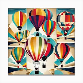 Hot Air Balloons art 1 Canvas Print
