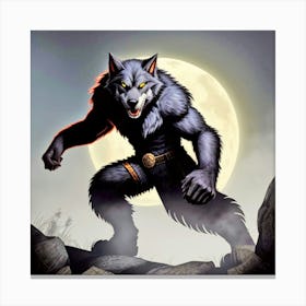 Werewolf 4 Canvas Print