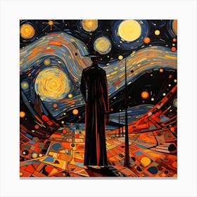 Starry Night 12 Canvas Print