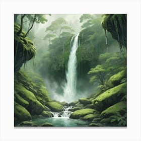 Waterfall 9 Canvas Print