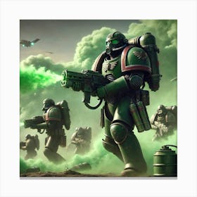 Toxic Grenadiers Converted Canvas Print