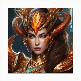 Elven Goddess iuy Canvas Print