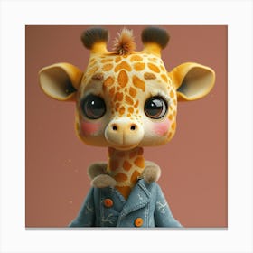 Giraffe 65 Canvas Print