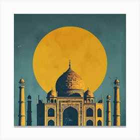 Taj Mahal Canvas Print