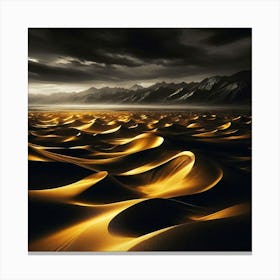 Golden Sands Canvas Print