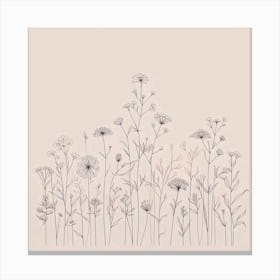 A wildflower field 2 Canvas Print