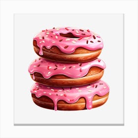 Donuts 8 Canvas Print