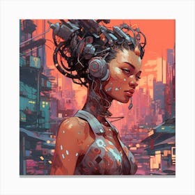 Cyberpunk Canvas Print