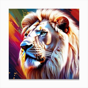 Lion Painting 92 Canvas Print