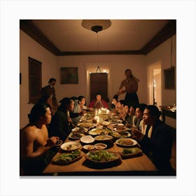 Dinner Party Canvas Print