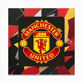 Manchester United F.C. Logo Wall Art 18 Canvas Print