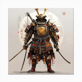 Samurai Warrior 1 Canvas Print