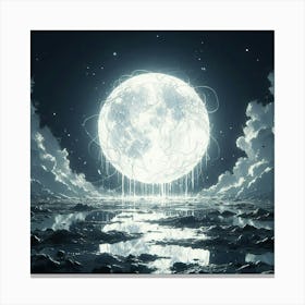 Full Moon Canvas Print