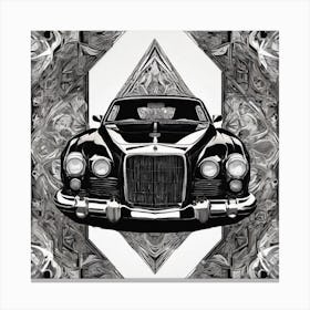 'The Car' 1 Canvas Print