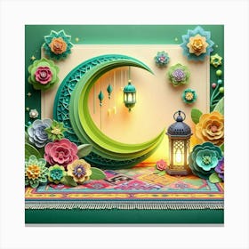 Muslim Holiday 7 Canvas Print