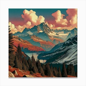 Alpine Serenity 7 1 Canvas Print