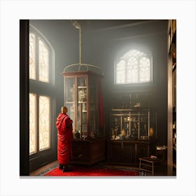 My Creepy Master 01 Canvas Print