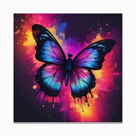 Butterfly Painting 284 Canvas Print