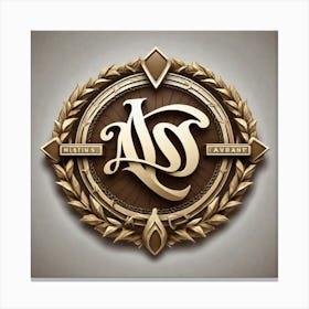 Aos Logo Canvas Print