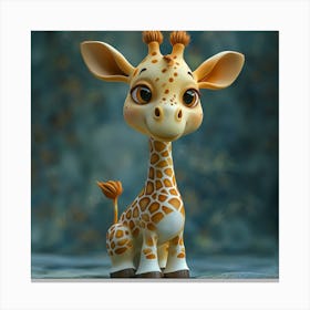 Giraffe 77 Canvas Print