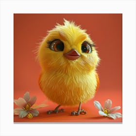 Little Chick Canvas Print