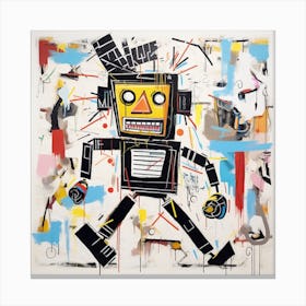 Robot 3 Canvas Print