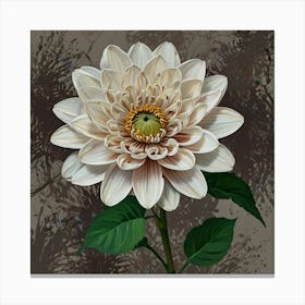 Dahlia 15 Canvas Print