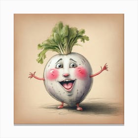 Radish 6 Canvas Print