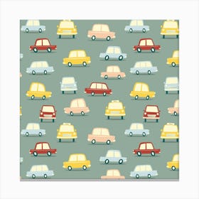 Vintage Cars Canvas Print