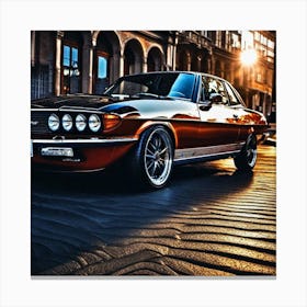 Jaguar Xj6 Canvas Print