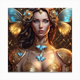 Fairy With Wings 1 Canvas Print