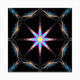 Psychedelic Star 33 Leinwandbild