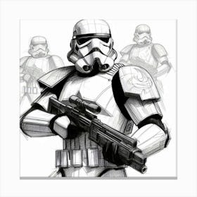 Stormtrooper 40 Canvas Print