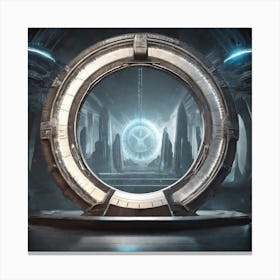 Stargate Odyssey Canvas Print
